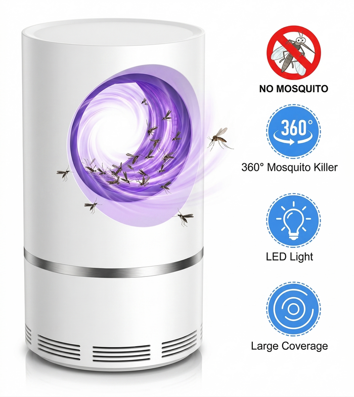 Lámpara Atrapa Mosquitos Eléctrica